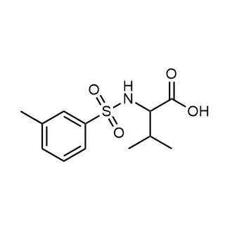 3-Methyl-2-(3-methylbenzenesulfonamido)butanoic acid التركيب الكيميائي