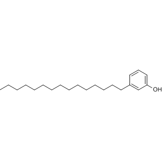 3-Pentadecylphenol 化学構造