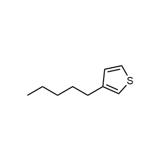 3-Pentylthiophene Chemische Struktur