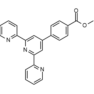 4'-(4-Methoxycarbonylphenyl)-2,2':6',2''-terpyridine Chemical Structure