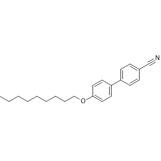 4'-(Nonyloxy)-[1,1'-biphenyl]-4-carbonitrile 化学構造