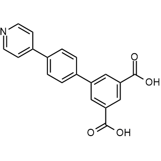 4'-(Pyridin-4-yl)-[1,1'-biphenyl]-3,5-dicarboxylic acid Chemical Structure