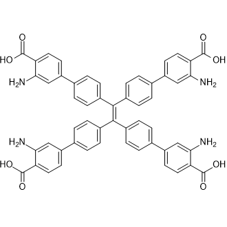 4',4''',4''''',4'''''''-(Ethene-1,1,2,2-tetrayl)tetrakis(3-amino-[1,1'-biphenyl]-4-carboxylicacid) Chemical Structure