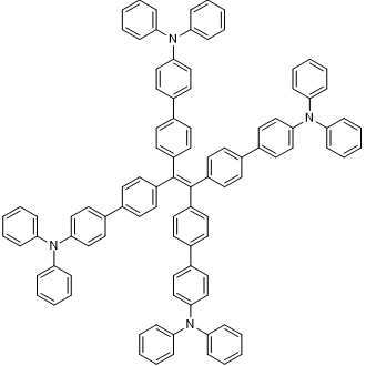 4',4''',4''''',4'''''''-(Ethene-1,1,2,2-tetrayl)tetrakis(N,N-diphenyl-[1,1'-biphenyl]-4-amine) Chemische Struktur