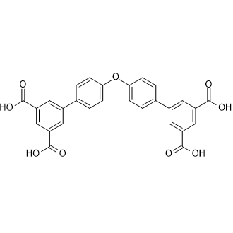 4',4"'-Oxybis(([1,1'-biphenyl]-3,5-dicarboxylic acid)) 化学構造