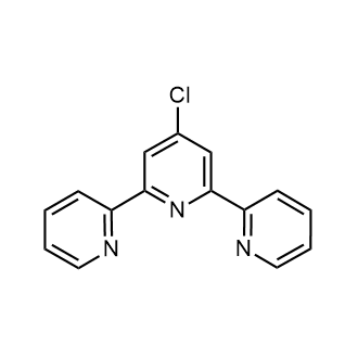 4'-Chloro-2,2':6',2''-terpyridine Chemische Struktur