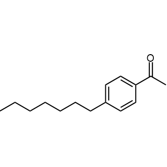 4'-Heptylacetophenone Chemical Structure