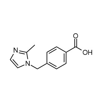 4-((2-Methyl-1H-imidazol-1-yl)methyl)benzoic acid Chemical Structure