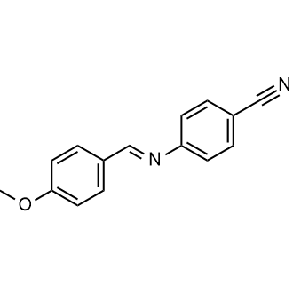 4-((4-Methoxybenzylidene)amino)benzonitrile Chemical Structure