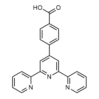 4-([2,2':6',2''-Terpyridin]-4'-yl)benzoic acid Chemische Struktur