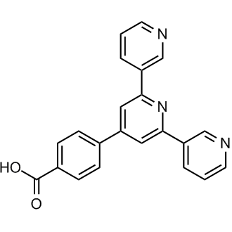 4-([3,2':6',3''-terpyridin]-4'-yl)benzoic acid التركيب الكيميائي