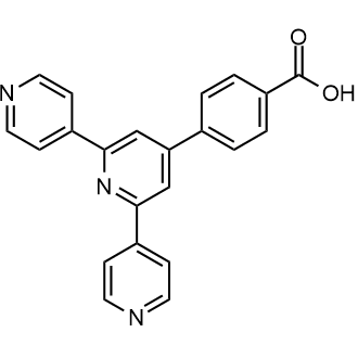 4-([4,2':6',4''-Terpyridin]-4'-yl)benzoic acid Chemical Structure