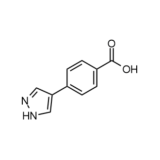 4-(1H-Pyrazol-4-yl)benzoic acid Chemical Structure