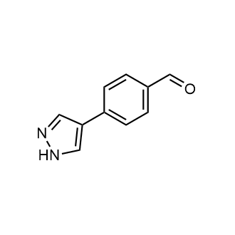 4-(1H-Pyrazole-4-yl)benzaldehyde Chemical Structure