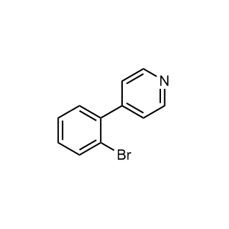 4-(2-Bromophenyl)pyridine Chemische Struktur