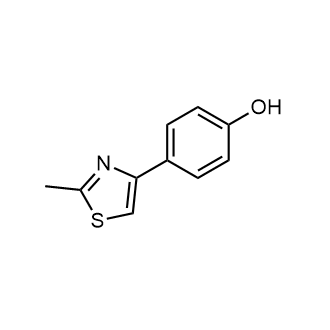 4-(2-Methylthiazol-4-yl)phenol Chemische Struktur