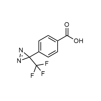 4-(3-(Trifluoromethyl)-3H-diazirin-3-yl)benzoic acid Chemical Structure