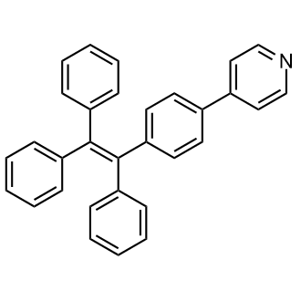 4-(4-(1,2,2-Triphenylvinyl)phenyl)pyridine 化学構造