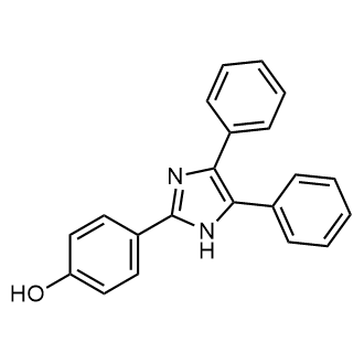 4-(4,5-Diphenyl-1H-imidazol-2-yl)phenol Chemical Structure