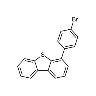 4-(4-Bromophenyl)dibenzothiophene Chemical Structure