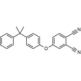 4-(4-α-Cumylphenoxy)phthalonitrile Chemical Structure