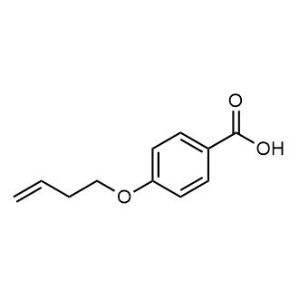 4-(But-3-en-1-yloxy)benzoic acid التركيب الكيميائي