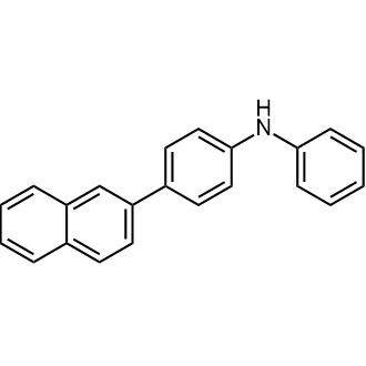 4-(Naphthalen-2-yl)-N-phenylaniline Chemical Structure