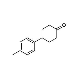 4-(p-Tolyl)cyclohexanone 化学構造