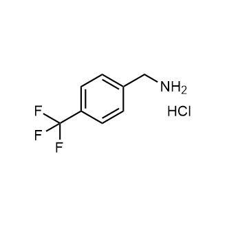 4-(Trifluoromethyl)benzylamine Hydrochloride التركيب الكيميائي