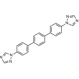 4,4''-Di(1H-1,2,4-triazol-1-yl)-1,1':4',1''-terphenyl Chemical Structure