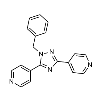 4,4'-(1-Benzyl-1H-1,2,4-triazole-3,5-diyl)dipyridine Chemical Structure