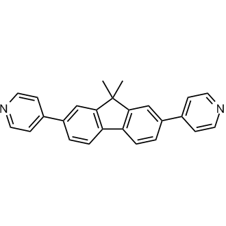 4,4'-(9,9-Dimethyl-9H-fluorene-2,7-diyl)dipyridine Chemical Structure