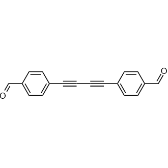 4,4'-(Buta-1,3-diyne-1,4-diyl)dibenzaldehyde التركيب الكيميائي