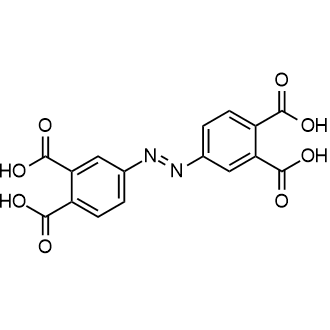 4,4'-(Diazene-1,2-diyl)diphthalic acid Chemical Structure