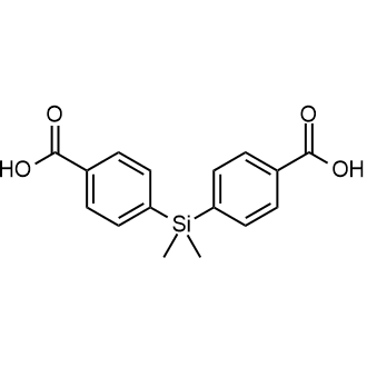 4,4'-(Dimethylsilanediyl)dibenzoic acid Chemical Structure