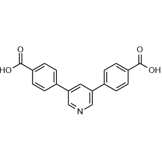 4,4'-(Pyridine-3,5-diyl)dibenzoicacid Chemical Structure