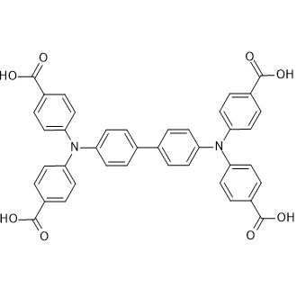 4,4',4'',4'''-([1,1'-Biphenyl]-4,4'-diyldinitrilo)tetrakis[benzoic acid] Chemical Structure