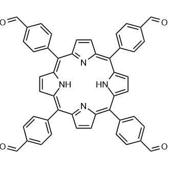 4,4',4'',4'''-(21H,23H-Porphine-5,10,15,20-tetrayl)tetrakis[benzaldehyde] Chemical Structure