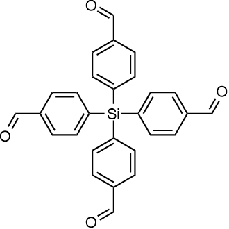 4,4',4'',4'''-Silanetetrayltetrabenzaldehyde Chemical Structure