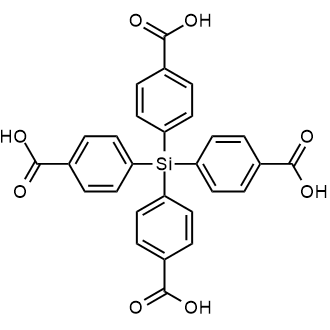 4,4',4'',4'''-Silanetetrayltetrabenzoic acid Chemical Structure