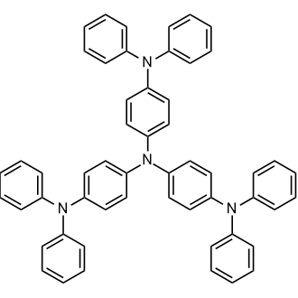 4,4',4''-Tris(diphenylamino)triphenylamine Chemische Struktur