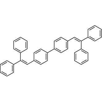 4,4'-Bis(2,2-diphenylvinyl)-1,1'-biphenyl Chemical Structure