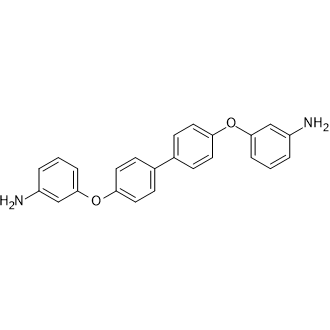 4,4'-Bis(3-aminophenoxy)biphenyl Chemical Structure