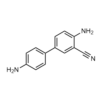 4,4'-Diamino-[1,1'-biphenyl]-3-carbonitrile Chemical Structure