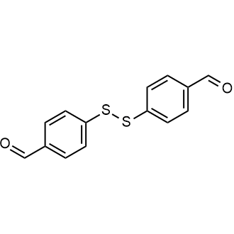 4,4'-Disulfanediyldibenzaldehyde 化学構造