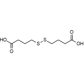 4,4'-Disulfanediyldibutyric acid Chemical Structure