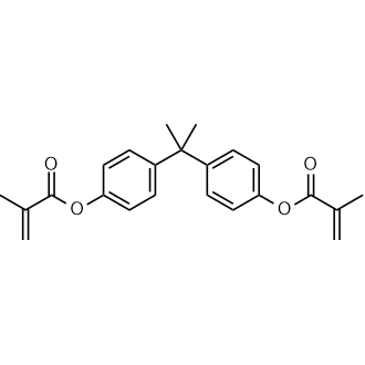 4,4'-IsopropylidenediphenolDimethacrylate Chemical Structure