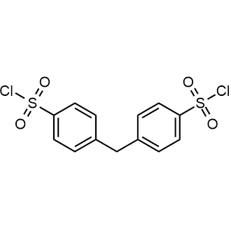 4,4'-Methylenebis(benzenesulfonyl Chloride) 化学構造