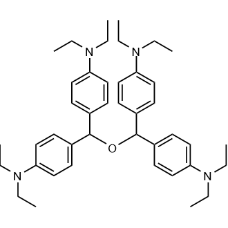 4,4′,4′′,4′′′-(Oxydimethylidyne)tetrakis[N,N-diethyl-benzenamine Chemical Structure