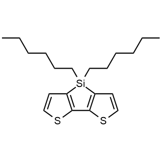 4,4-Dihexyl-4H-silolo[3,2-b:4,5-b']dithiophene Chemical Structure